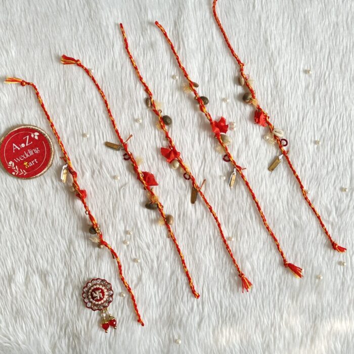 Kankar Dora | Kankan Dora | Raksha Sacred Thread With  Cowdi And Knife <br><br>Design: KD002