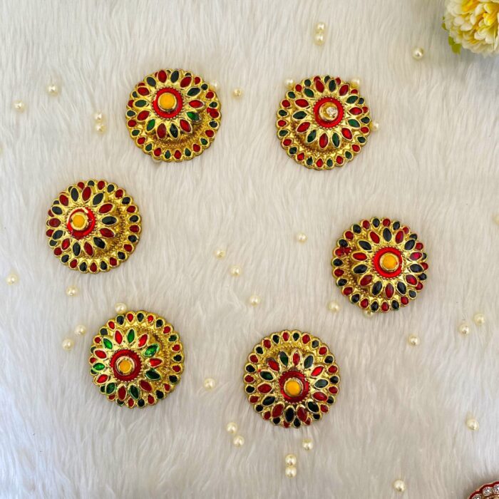 Kumkum | Sindoor Dibbi (2 Pcs)<br><br>Design: PP007