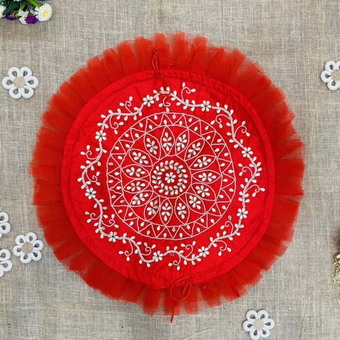 Thalposh | Plate Cover | Godh Bharai Cover <br><br>Design: TPP02