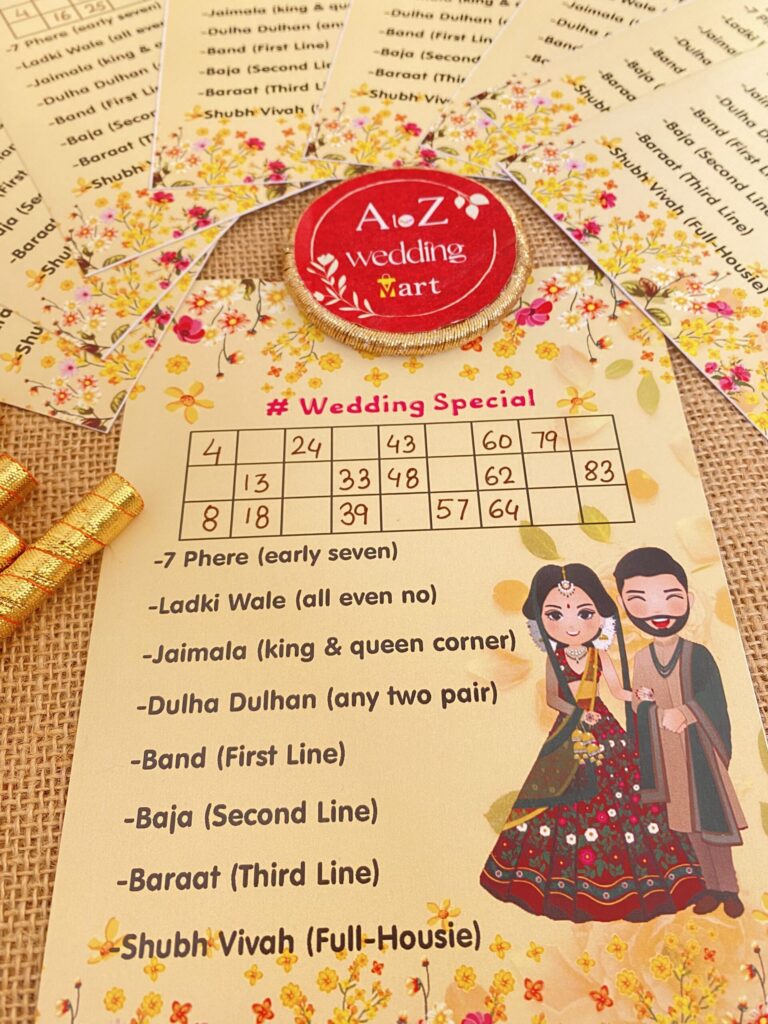 Wedding Housie