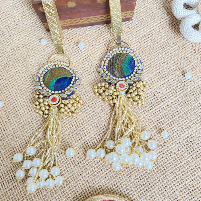 Real Morpankh Satka with Heavy Tassels | Trending Key Holder | Chabi ka Challa <br><br>Design: HMF03