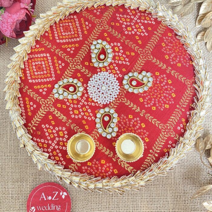 Beautiful Pooja Plate