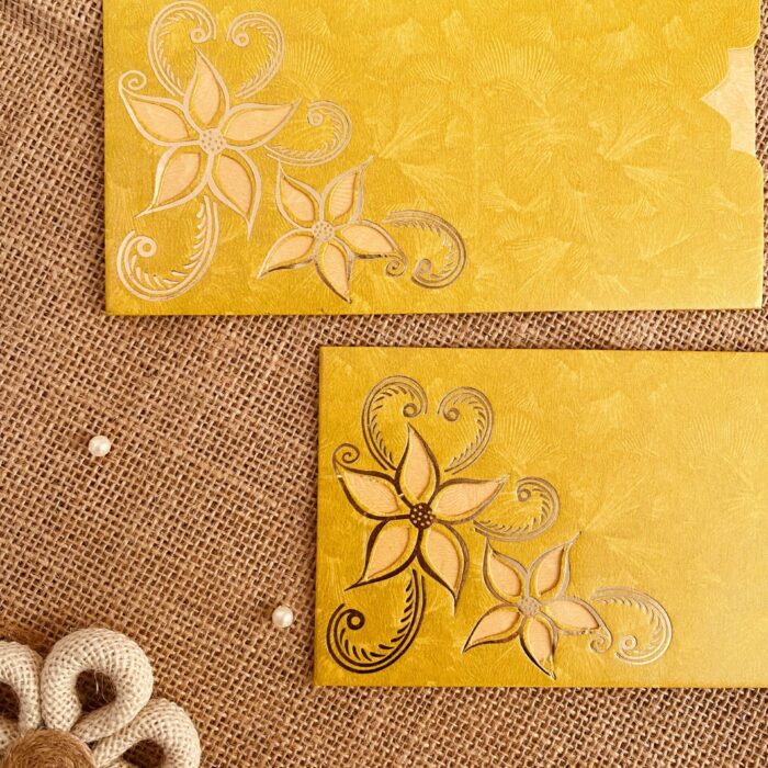 Sliding Shagun Envelope (5 Pcs)<br><br>Design: EN030