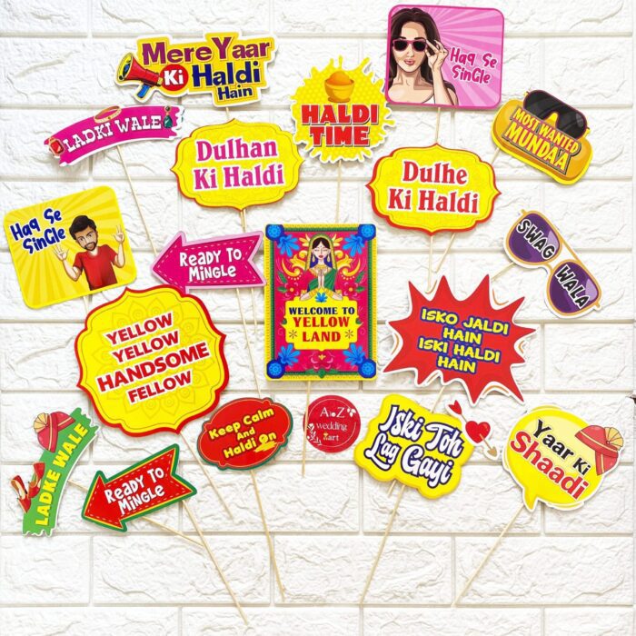 Haldi Photo Props <br><br>Design: PRP07