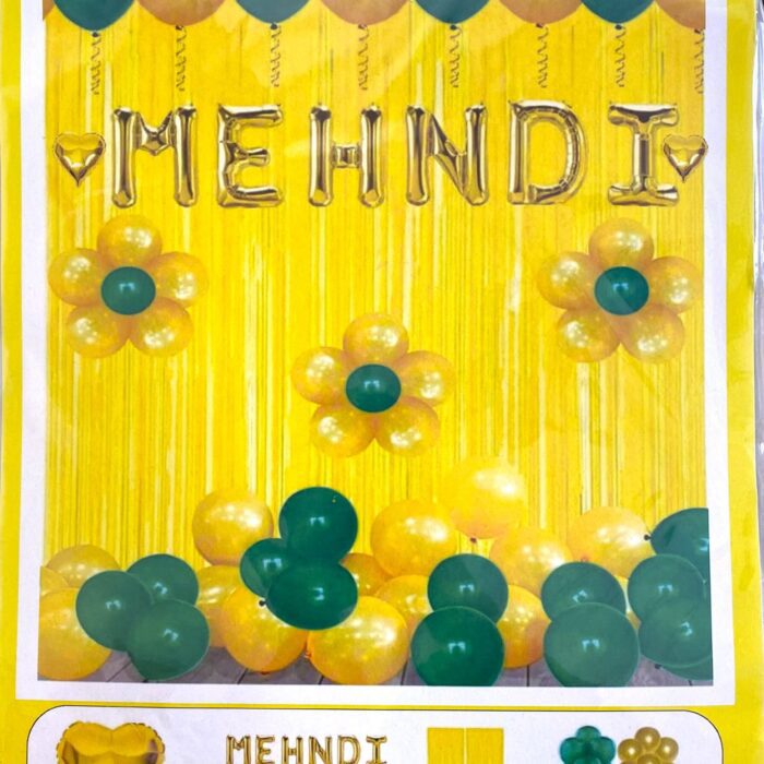 Mehendi Decoration Set <br><br>Design: DCI01