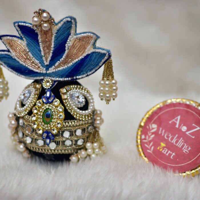 Decorated small nariyal