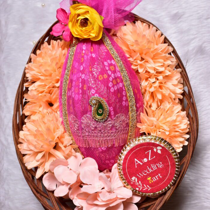 Nariyal Design For shagun